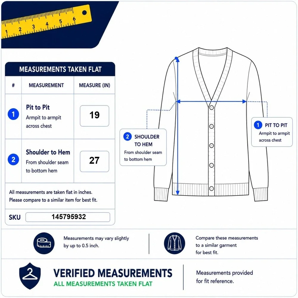 Banana Republic measurements pit
